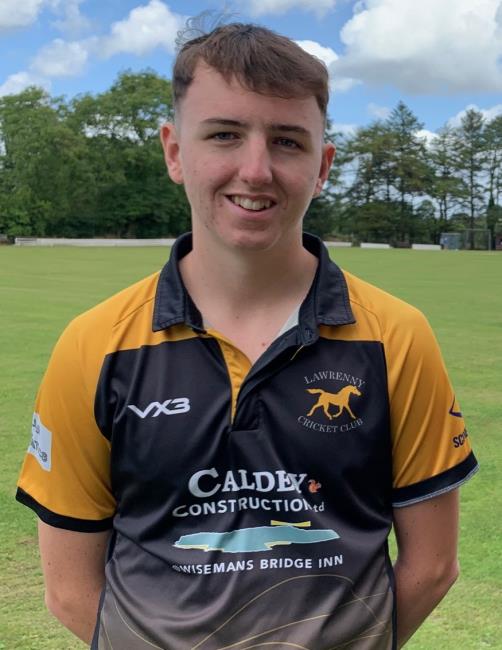 Finley Lewis - vital innings in last-ball win for Lawrenny